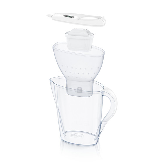Brita Marella 2,4 L Maxtra Pro (fehér) vízszűrő kancsó induló csomag, 3 db szűrőbetéttel